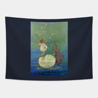 Fairy Under the Sea - Ida Rentoul Outhwaite Tapestry