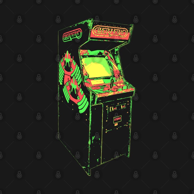 Berzerk Retro Arcade Game 2.0 by C3D3sign