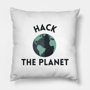 Hack the Planet Pillow