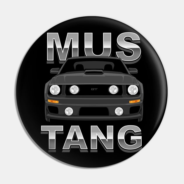 Black Mus Tang American Muscle Vehicle 2009 GT Pin by yourcar.art