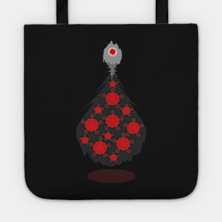 Droopy eyeball monster Tote