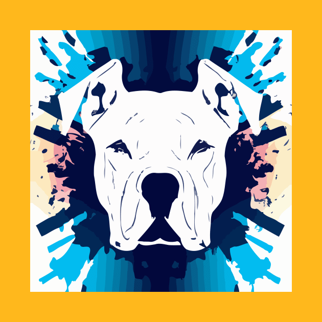 Dogo Argentino Pop Art by Furrban