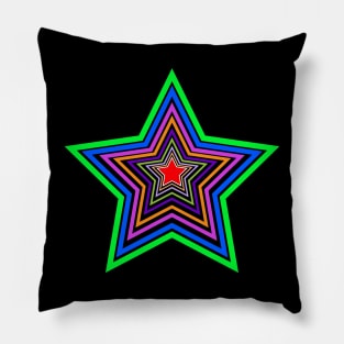 colorful stars Pillow