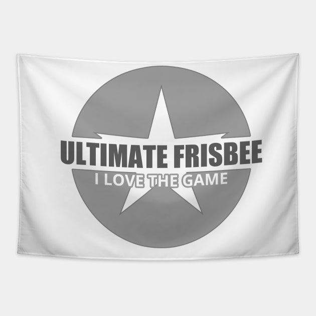 The Ultimate Frisbee Flying Disc Sport Inspired Design Tapestry by tatzkirosales-shirt-store