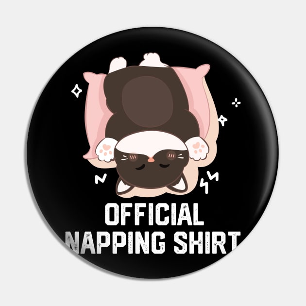 official napping shirt Pin by spantshirt