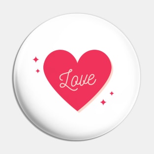 Heart love - valentine's day Pin