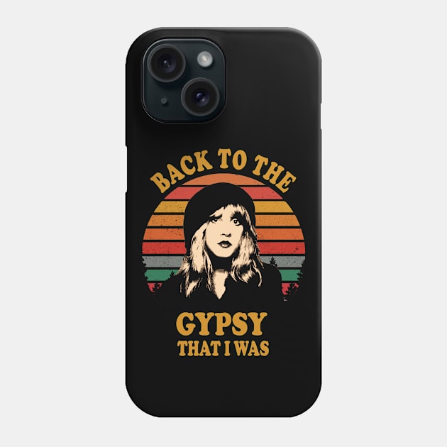 Back to the Gypsy That I Was Phone Case by PopcornShow