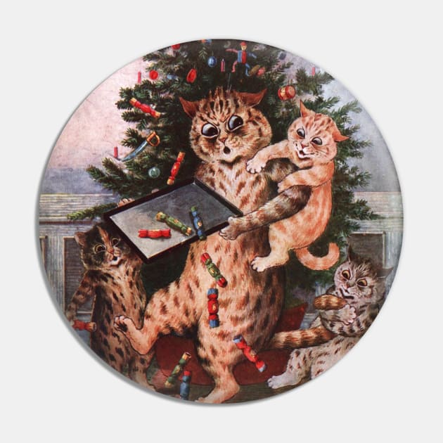 Louis Wain Christmas Cat Louis Wain Christmas Louis Cat -  Norway