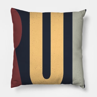 Run Athletic Retro 80s Pillow