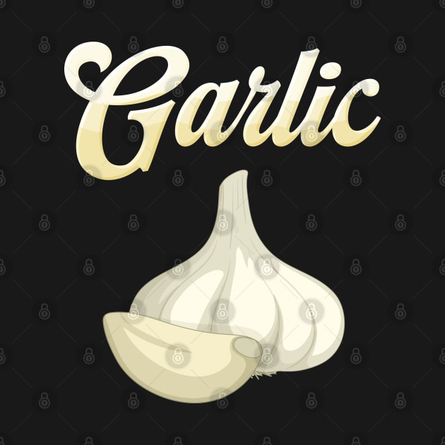 Garlic lover, Garlic Head, Garlic gift by slawers