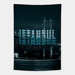 Global Cities: Istanbul City-Türkiye V02 Tapestry