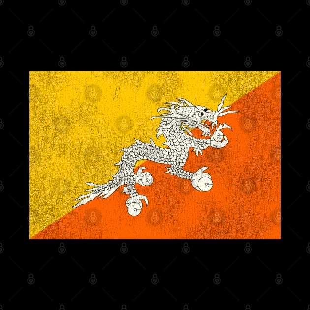 Bhutan Flag by darklordpug