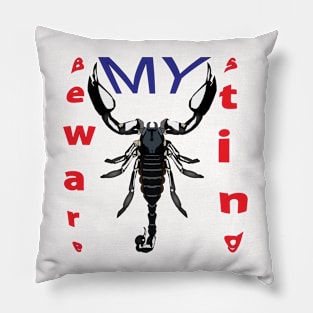 Scorpion Sting Pillow