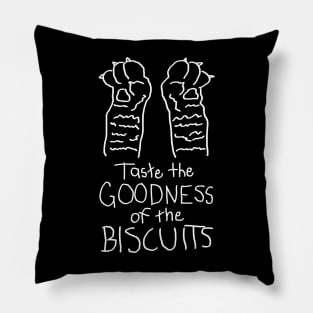 Taste the Goodness of the Biscuits Pillow