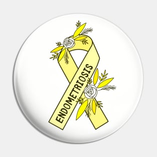 Endometriosis Awareness Pin