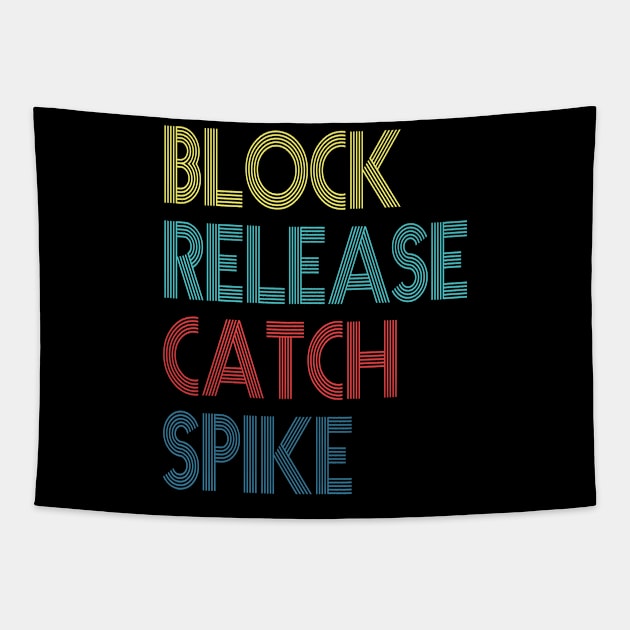 Block Release Catch Spike block release Tapestry by Gaming champion