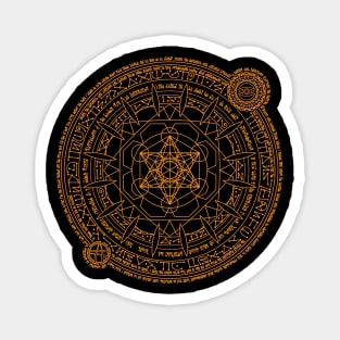 Incantations (Orange) Magnet