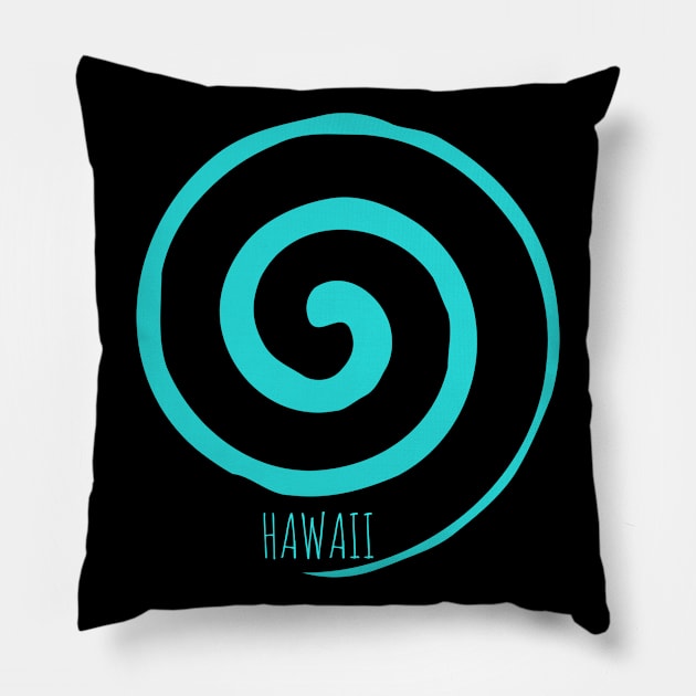 Hawaii Hawaiian Pillow by Coreoceanart