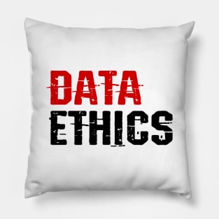 Let's talk about data ethics. It matters. Funny quote. Coolest data modeler, engineer, specialist, architect ever. Gifts for a big data analyst, scientist. Pillow