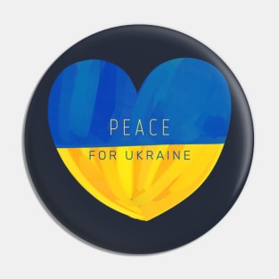 Peace For Ukraine Pin