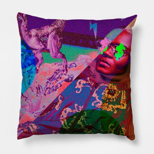 Don't kill my vibe Pillow by juanc_marinn