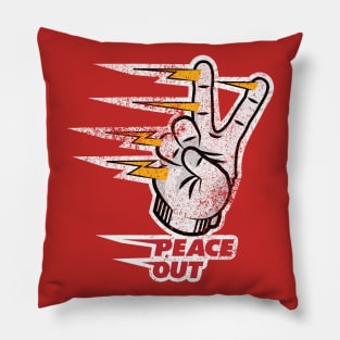 Peace out! Pillow