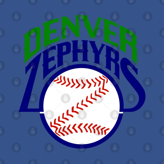 Defunct Denver Zephyrs Baseball 1989 by LocalZonly