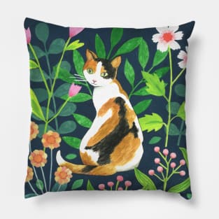 Calico Cat Pillow