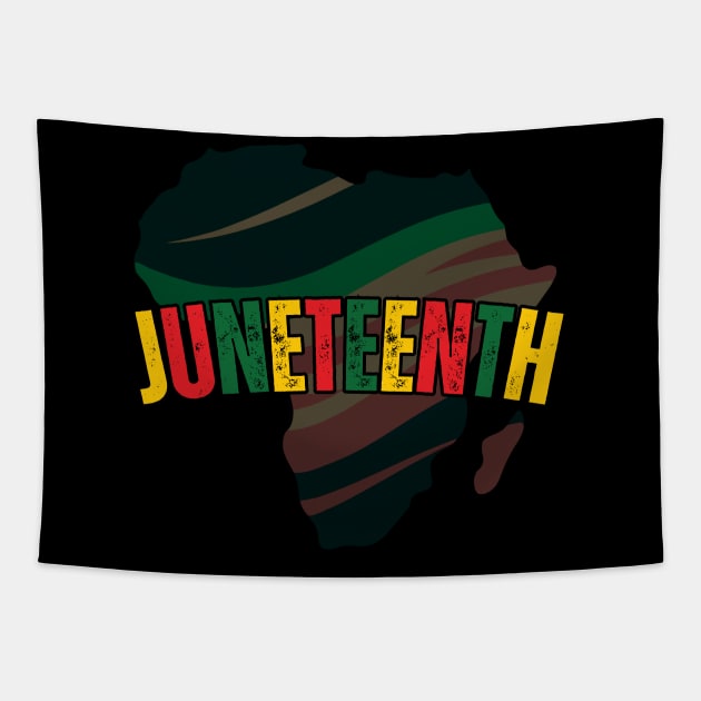 Juneteenth V2 Tapestry by EyesArt