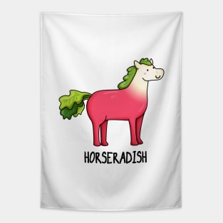 Horseradish Funny Food Pun Tapestry