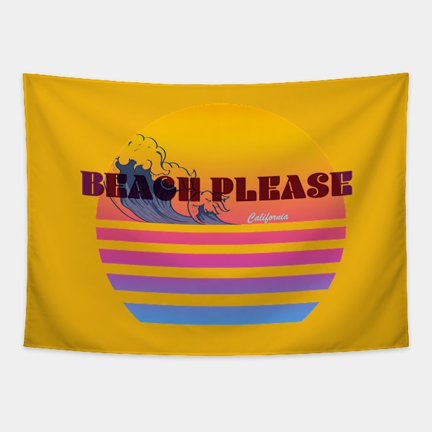 Beach Please! Tapestry by SoCalDreamin