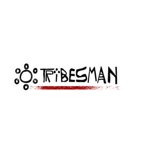 Tribesman Logo Black T-Shirt