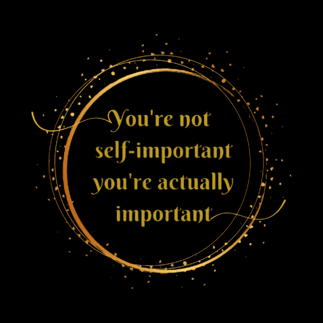 oppenheimer: you're not self-important you're actually important by JONKACREATIONS