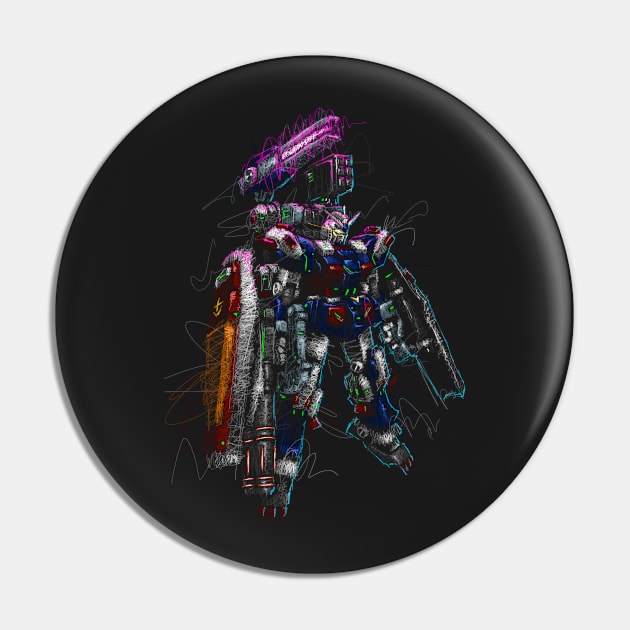 Gundam thunderbolt Pin by Shawngkolon