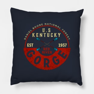 Red River Gorge Kentucky Pillow