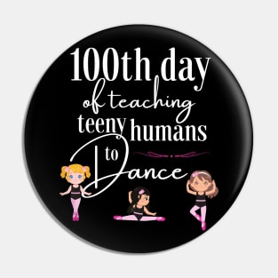 100 days of school for dance teachers Pin