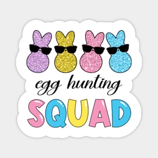 Egg Hunting Squad Easter Magnet