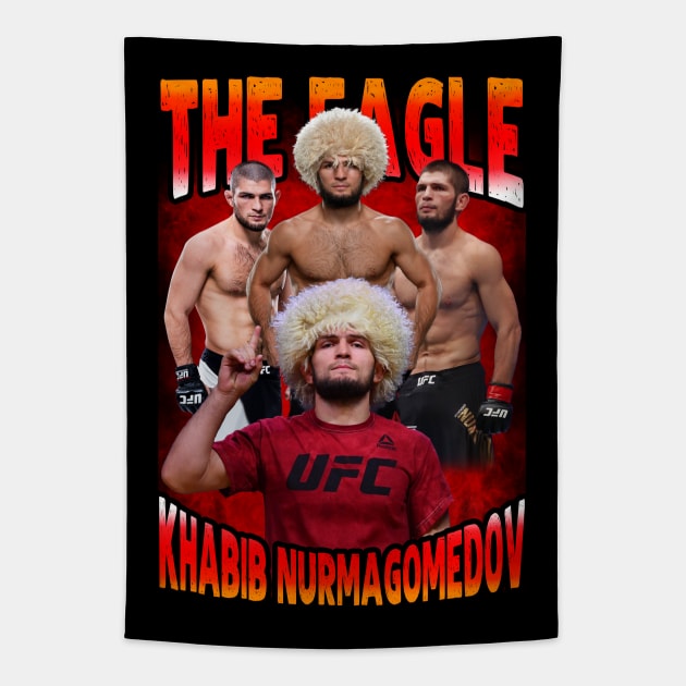 KHABIB NURMAGOMEDOV Tapestry by hackercyberattackactivity