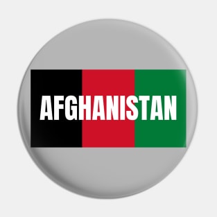 Afghanistan Flag Colors Pin