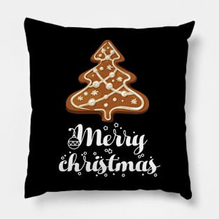 Gingerbread Christmas Tree Pillow