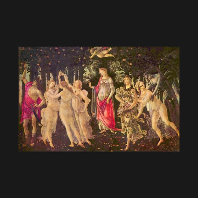 Primavera, Allegory of Spring by Sandro Botticelli by MasterpieceCafe