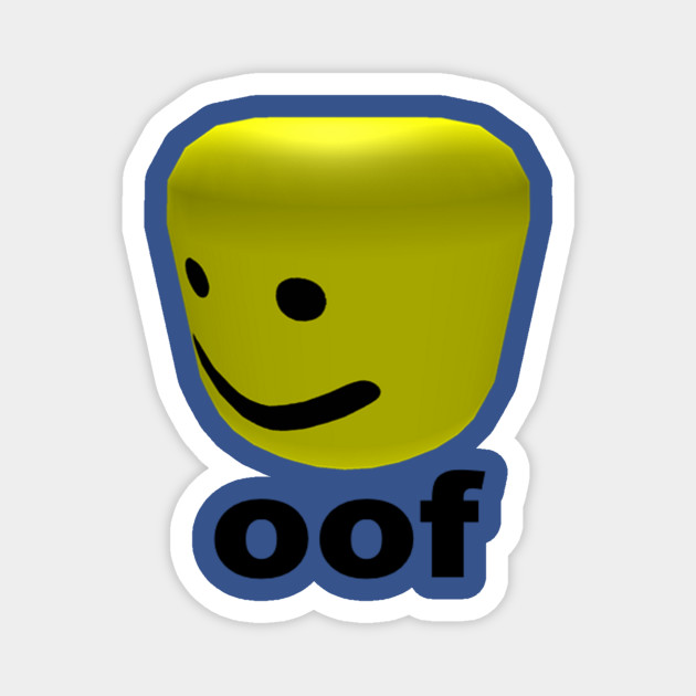 Roblox Oof Roblox Magnet Teepublic Au - oof roblox oof gaming noob t shirt oof roblox magnet teepublic