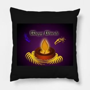 Happy Diwali Pillow