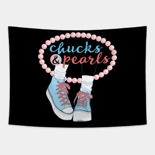 chucks and pearls 2021 Tapestry