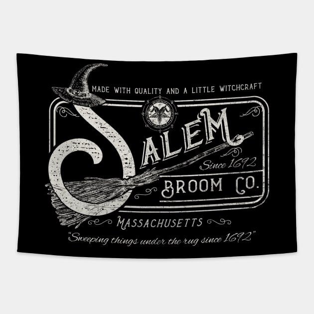 Salem Broom Company Tapestry by Alema Art