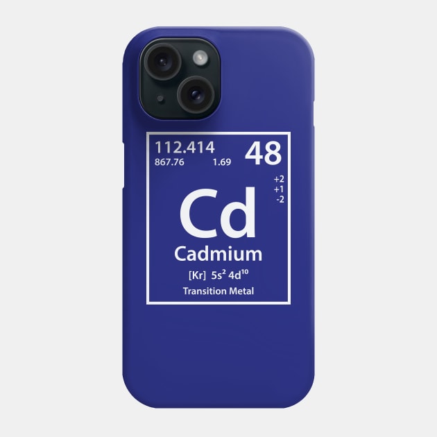 Cadmium Element Phone Case by cerebrands