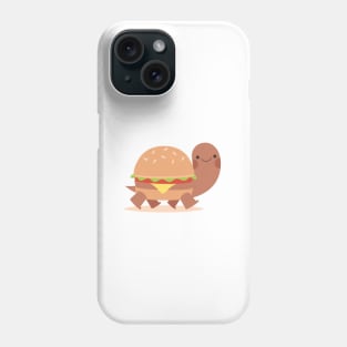 Burger turtle Phone Case