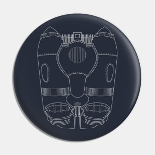 Rocketeer Flyer Jetpack Rocket Schematics Pin