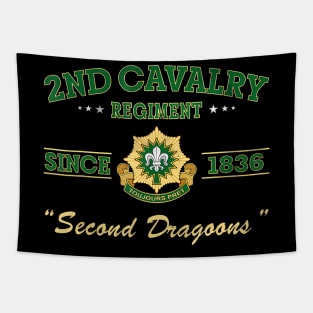 2Nd Cavalry Regiment Veteran Military Father Day Tapestry