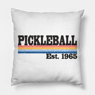 Est 1965 Classic Retro Style Pickleball Pillow